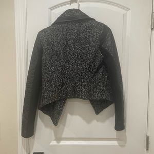 BCBG maxazria leather jacket